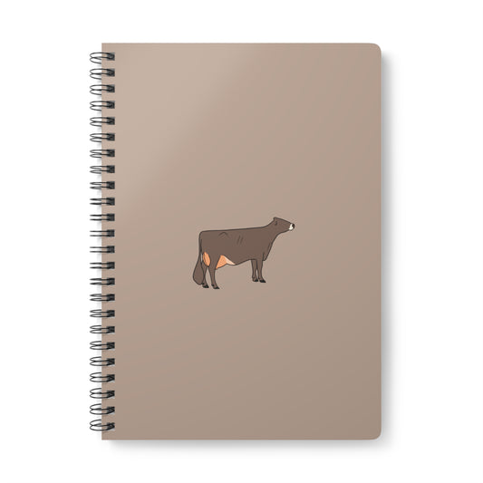 Brown Swiss notebook