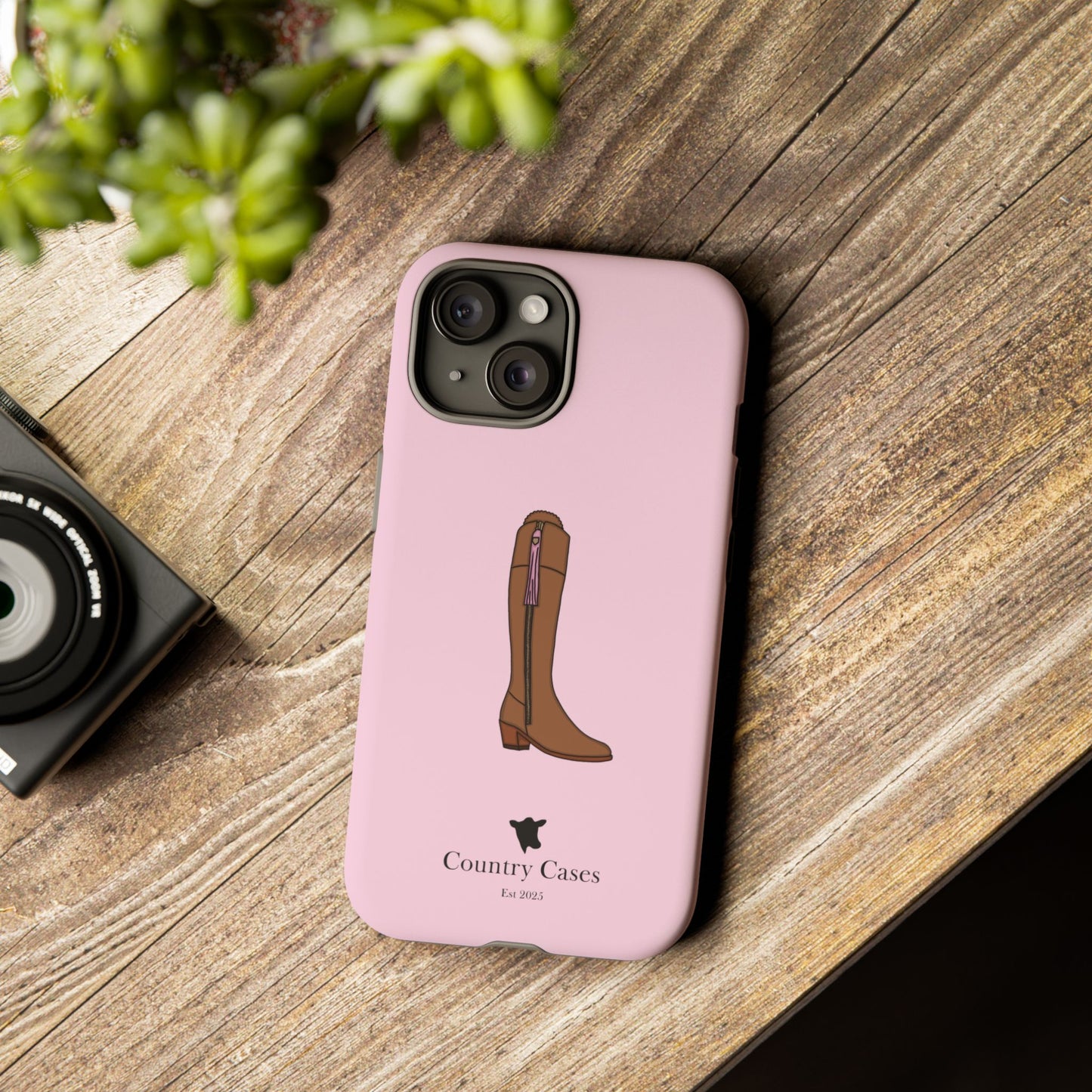 Pink Boot Case