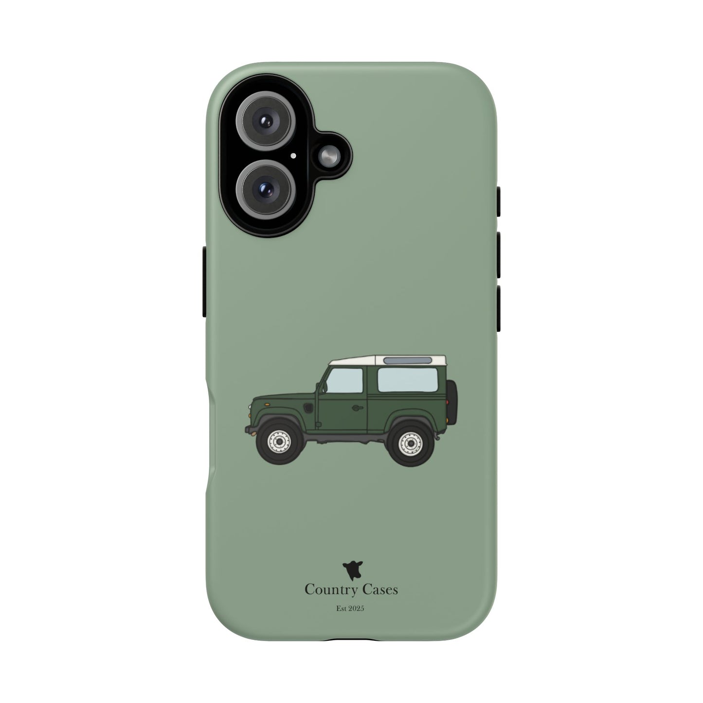Green landy phone case