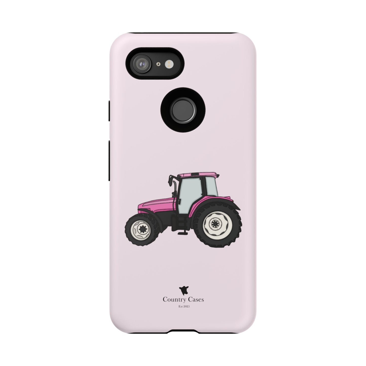Android pink tractor case