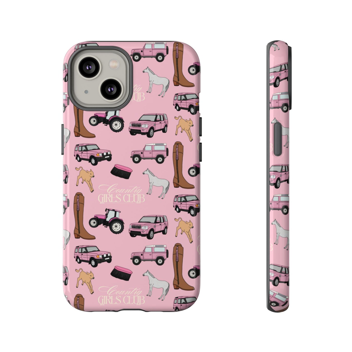 Pink Country Girls Club Case