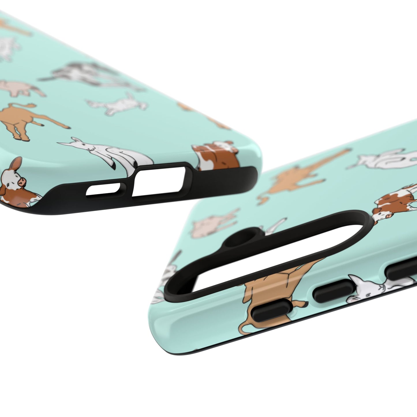 Android farmyard Freinds Blue Case