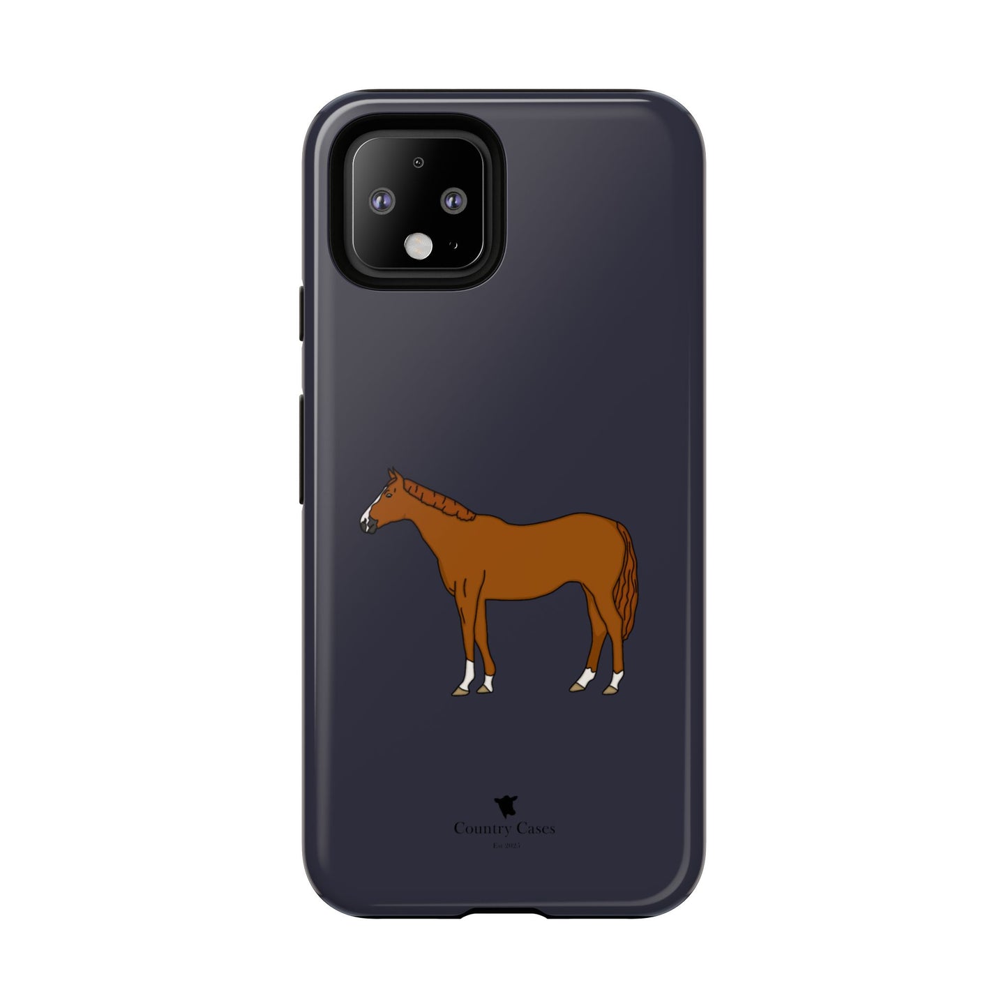 Android chestnut horse