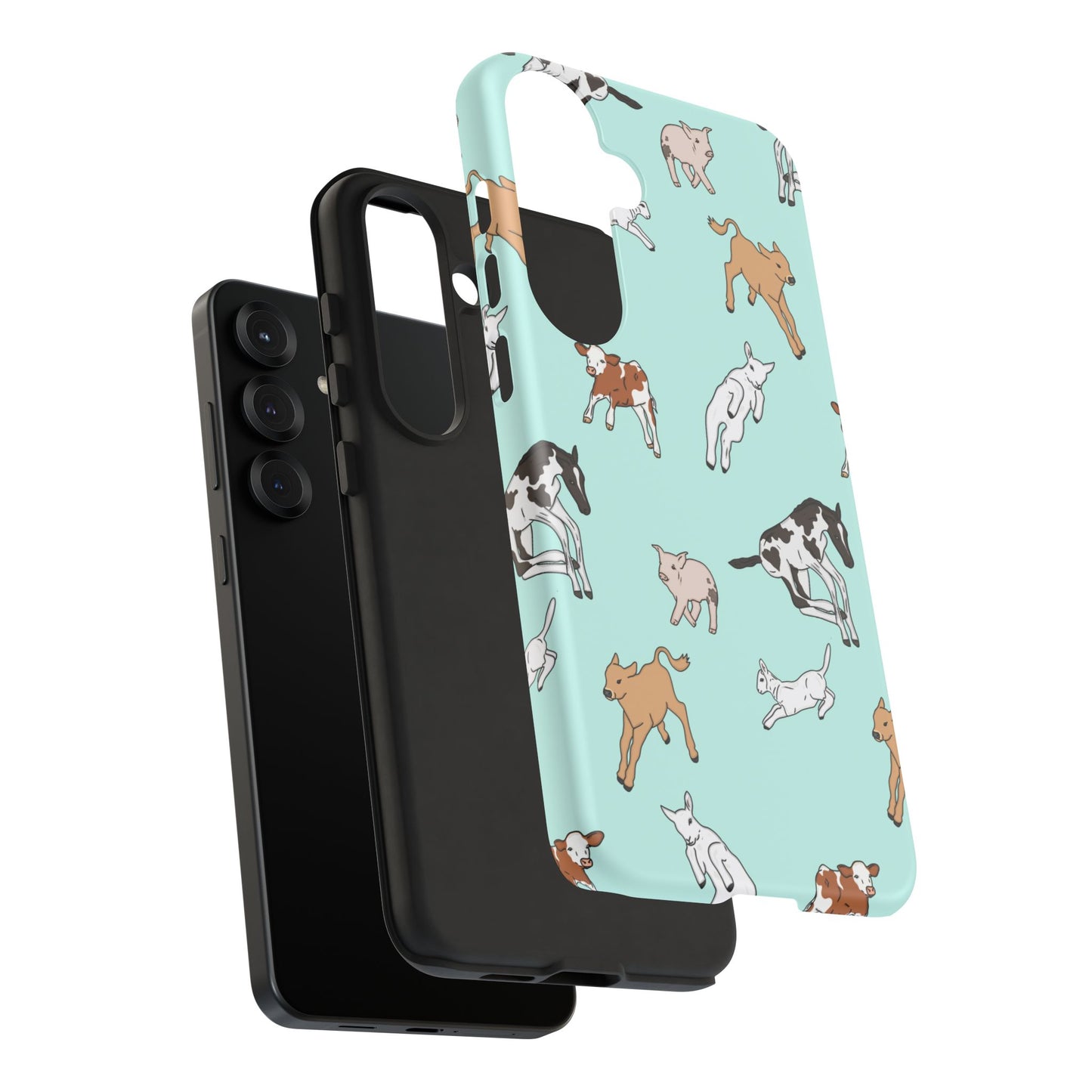 Android farmyard Freinds Blue Case