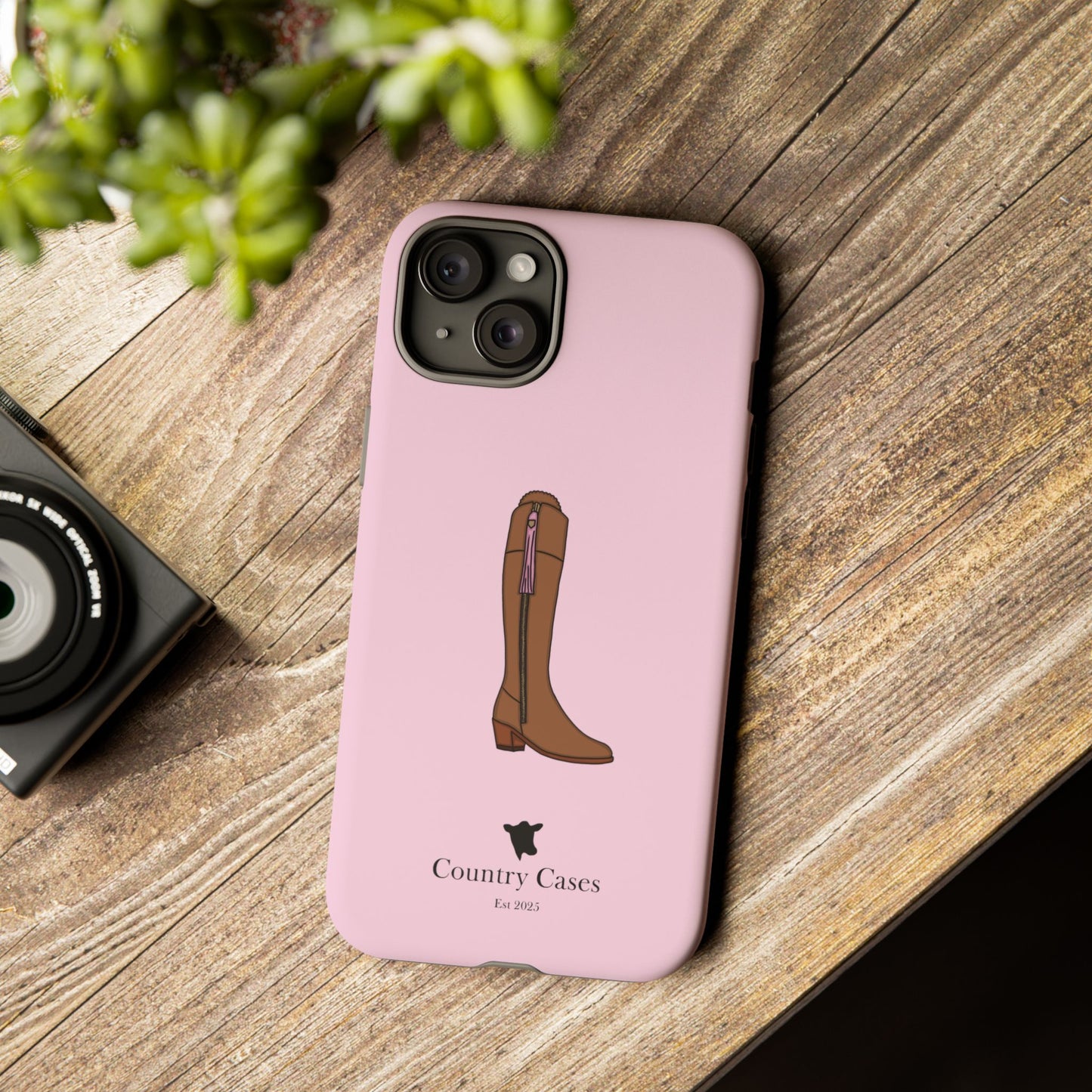 Pink Boot Case
