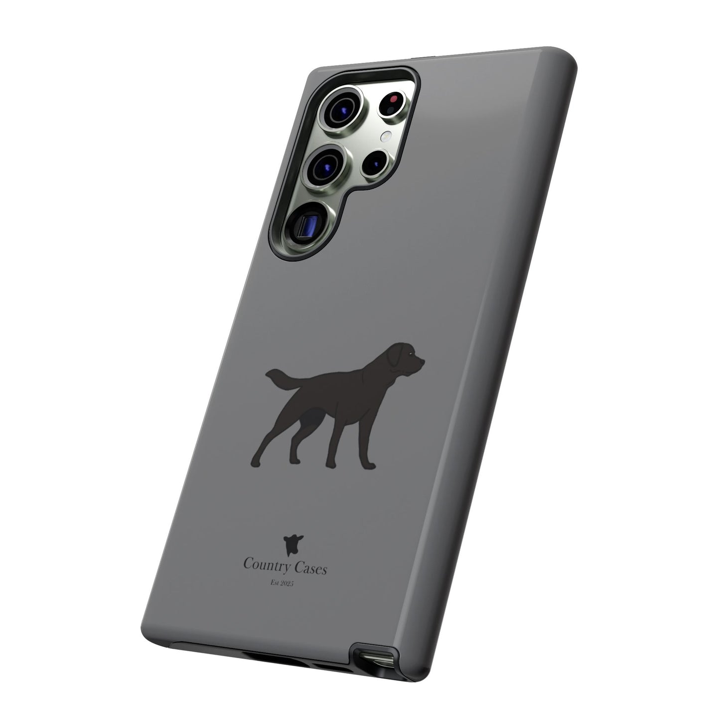 Android black Labrador case