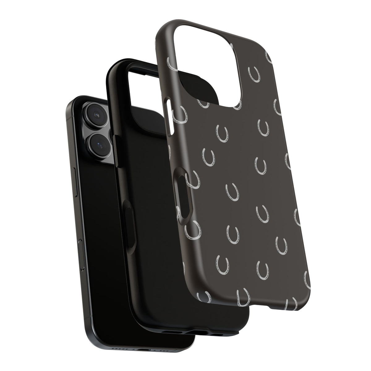 Wood Horse Shoe Case