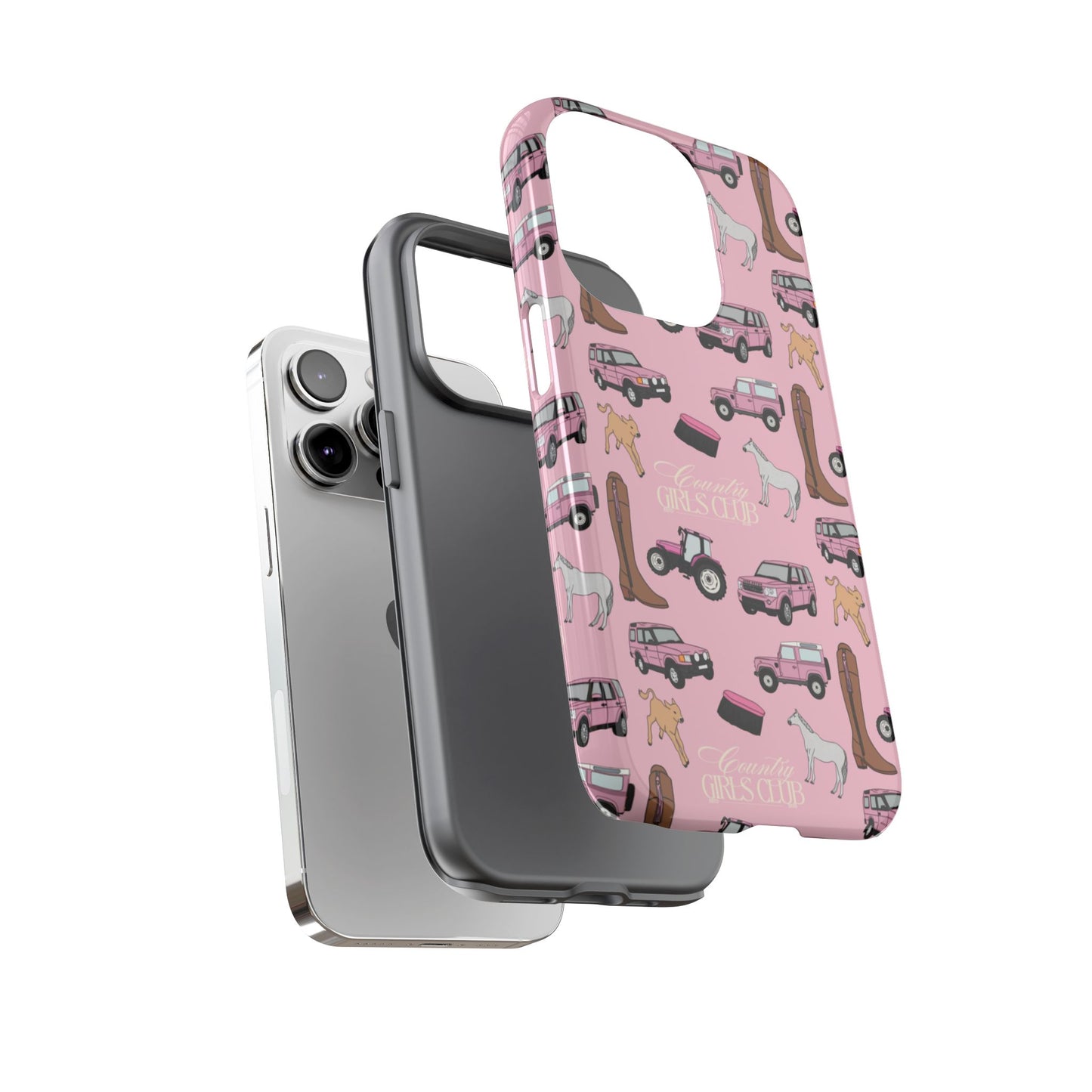 Pink Country Girls Club Case