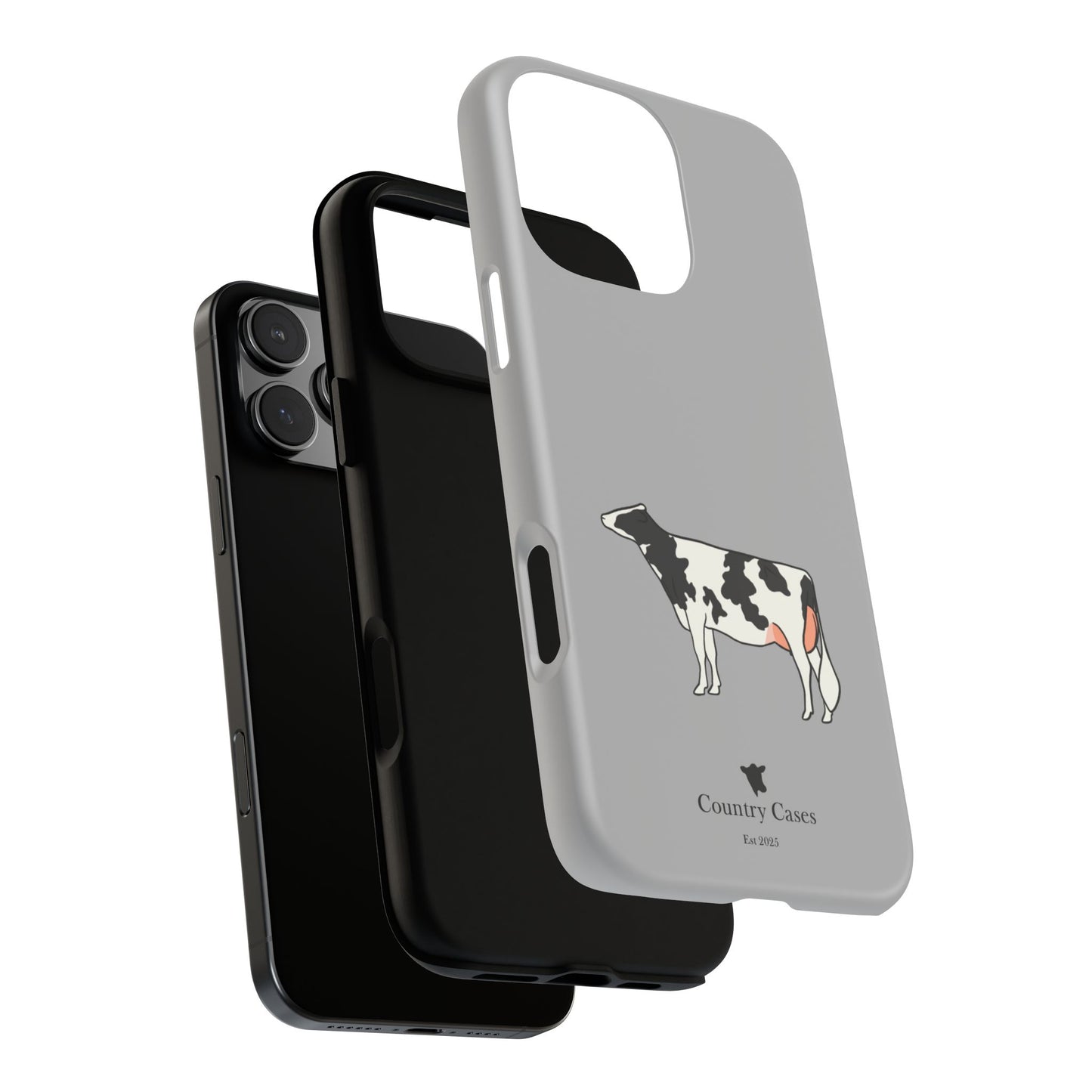 Black and white Holstein case