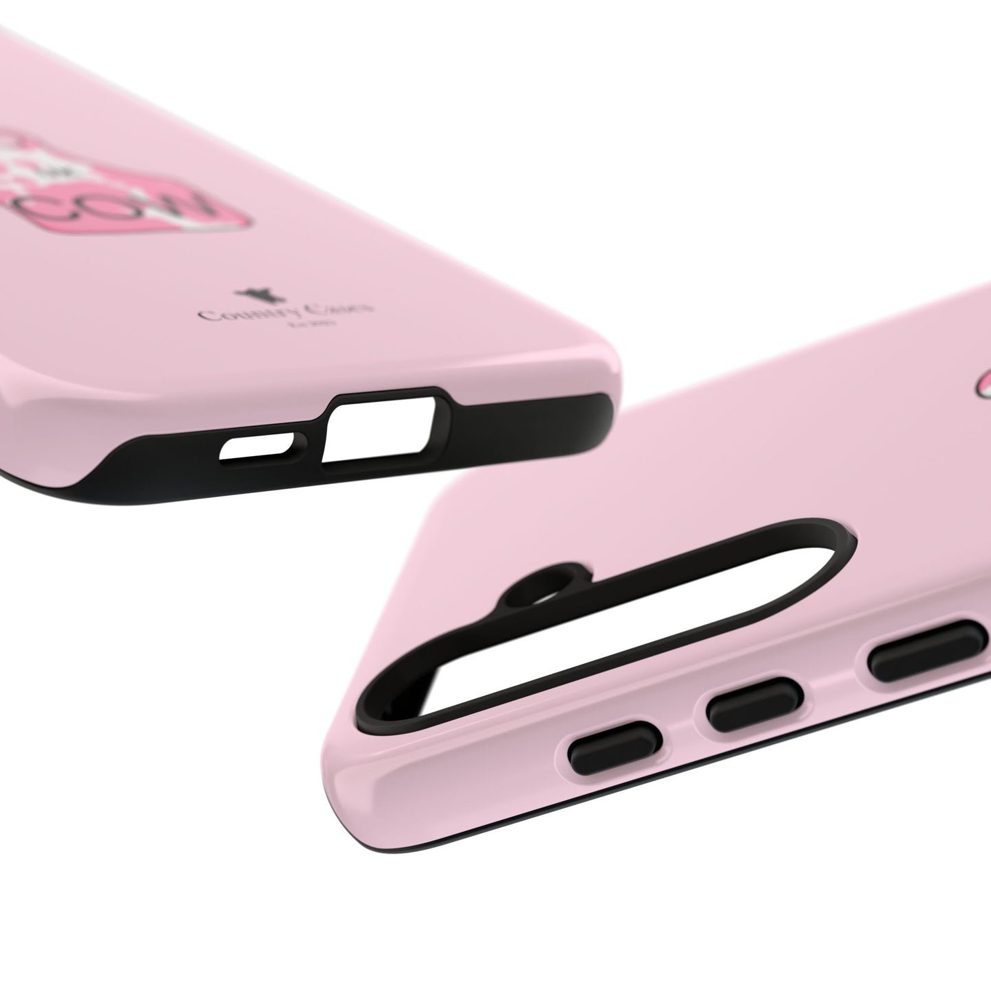 Android pink ear tag case