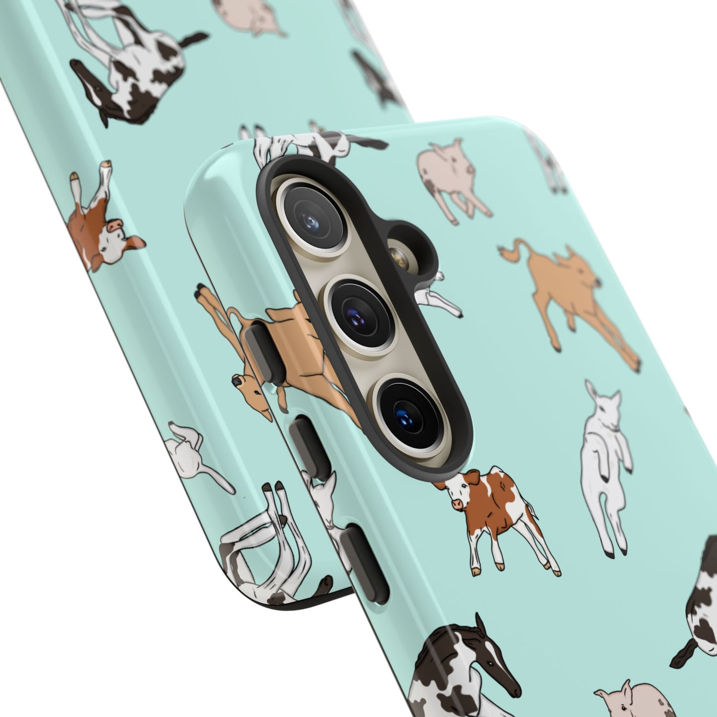 Android farmyard Freinds Blue Case