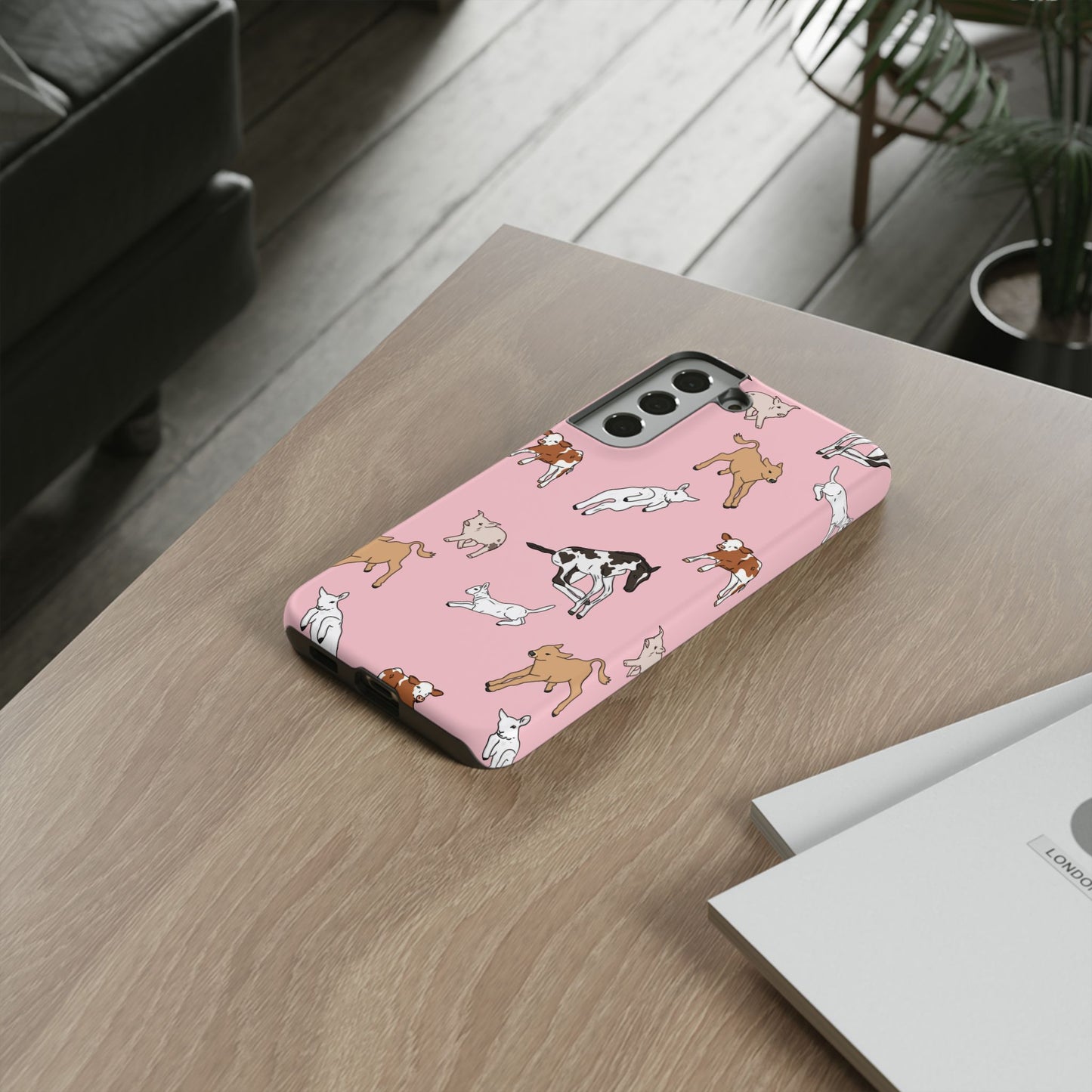 Android Farmyard Friends Pink Case