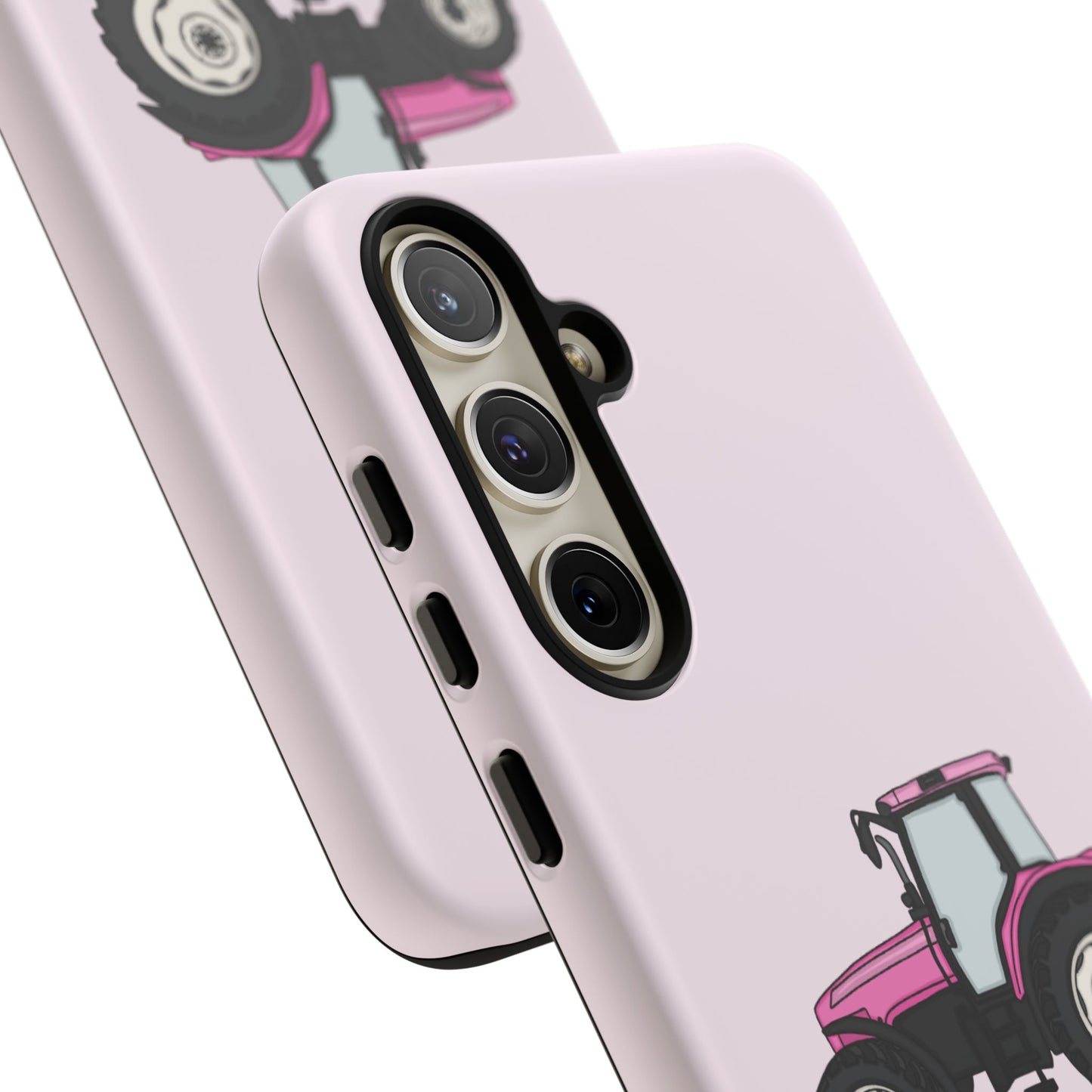 Android pink tractor case