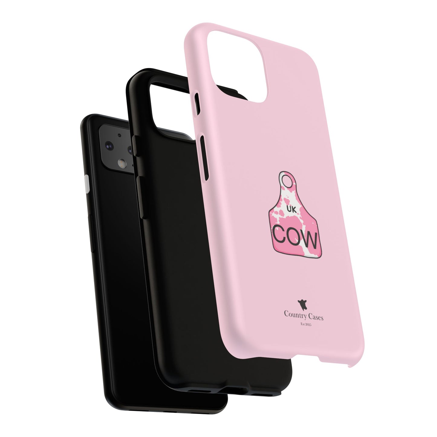 Android pink ear tag case