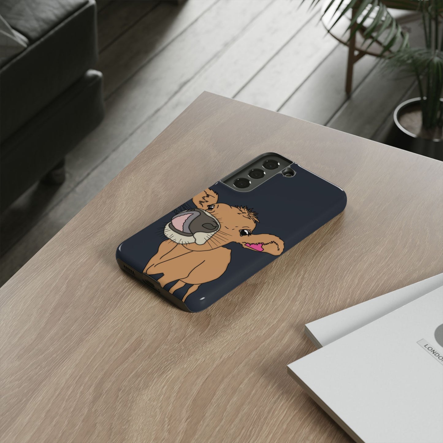 Navy jersey android case