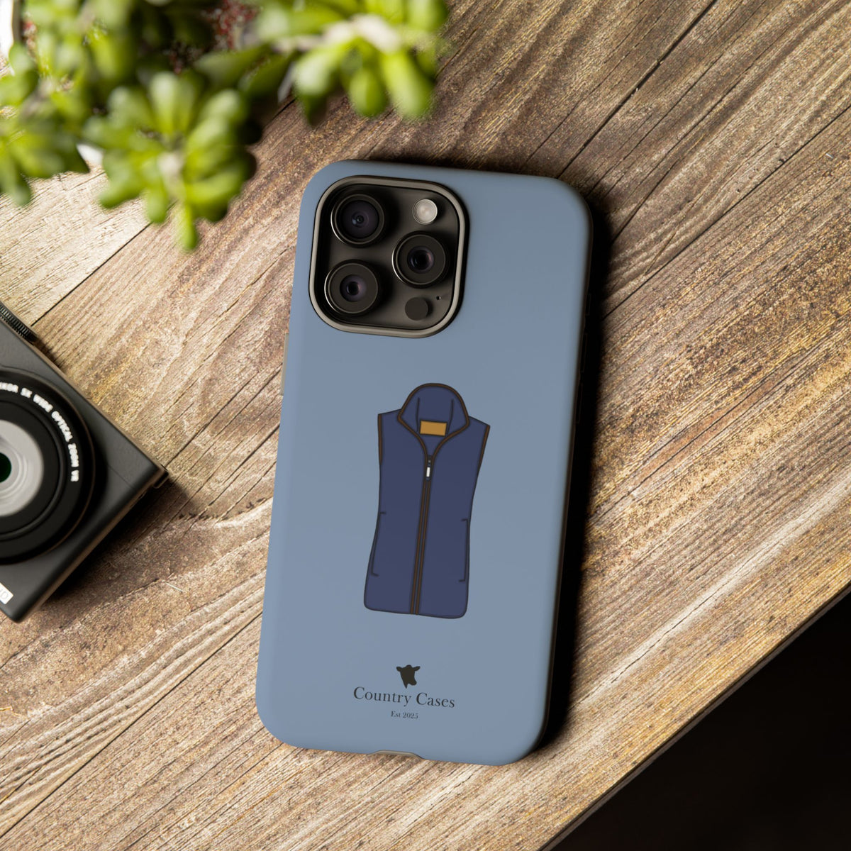 Blue Fleece Case
