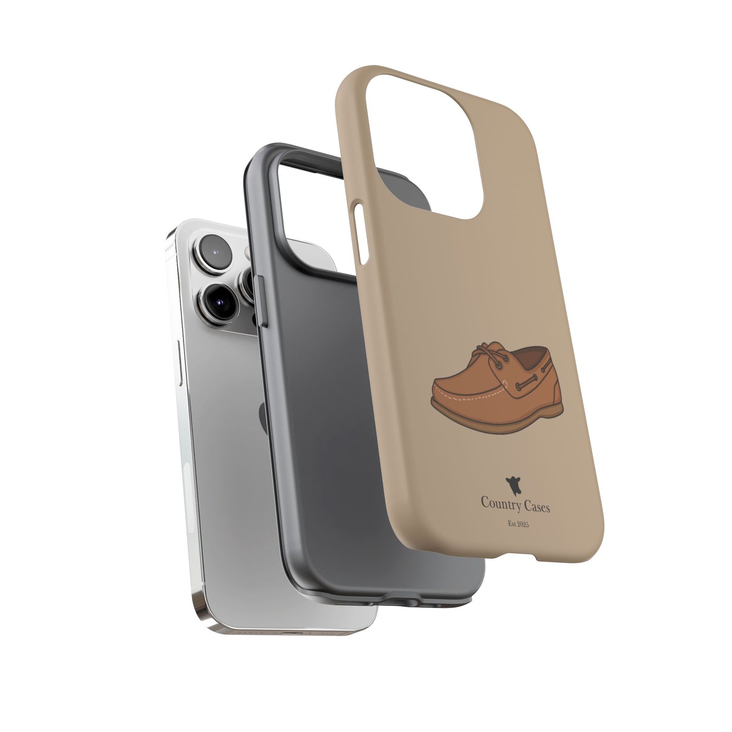Classic boat shoe phone case