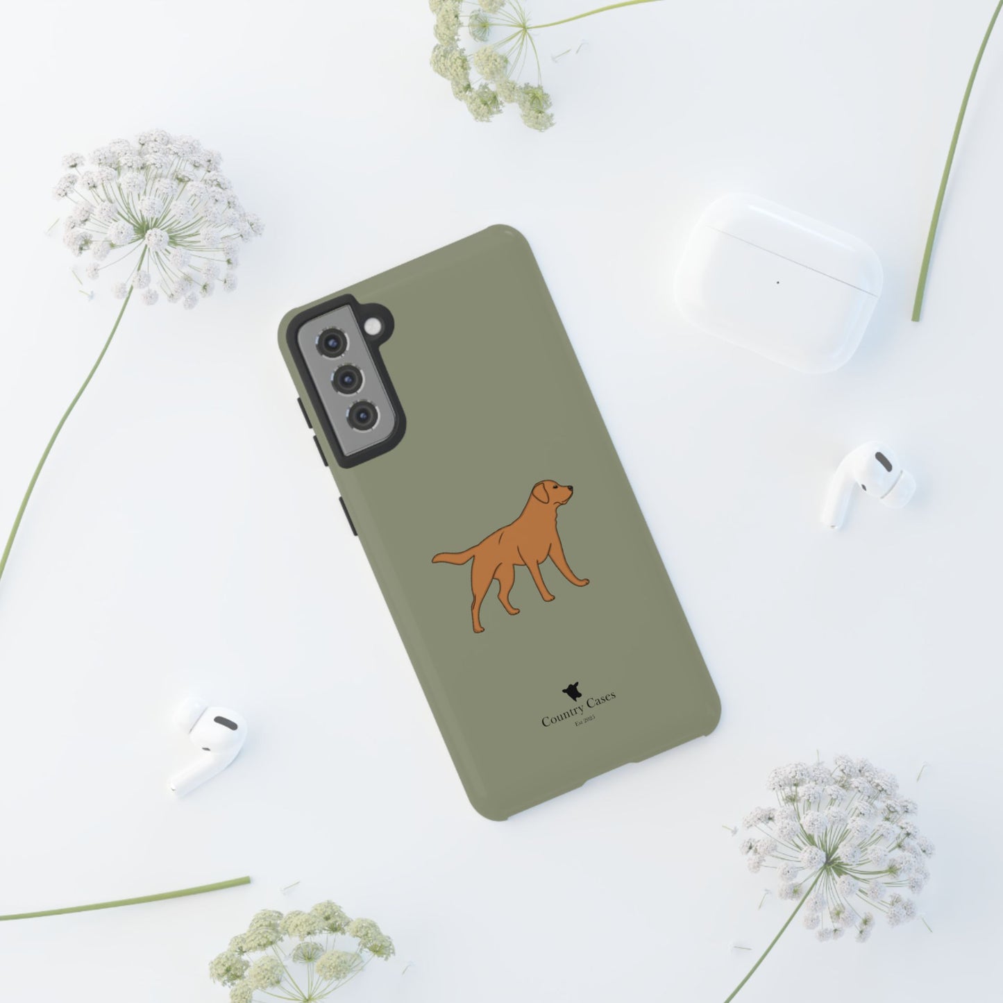 Android fox red Labrador case