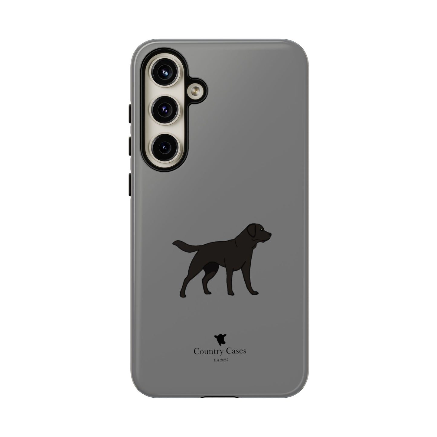 Android black Labrador case
