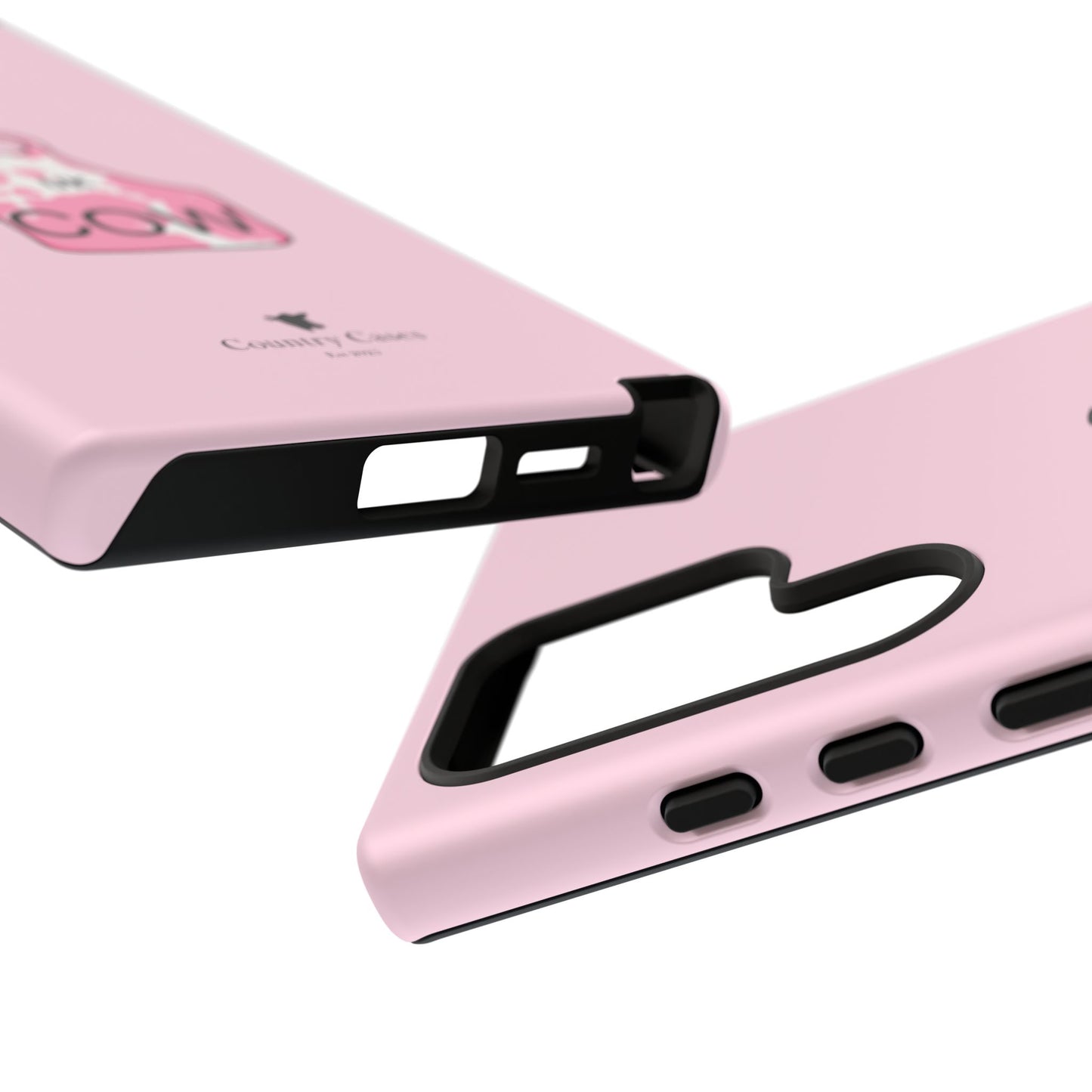 Android pink ear tag case