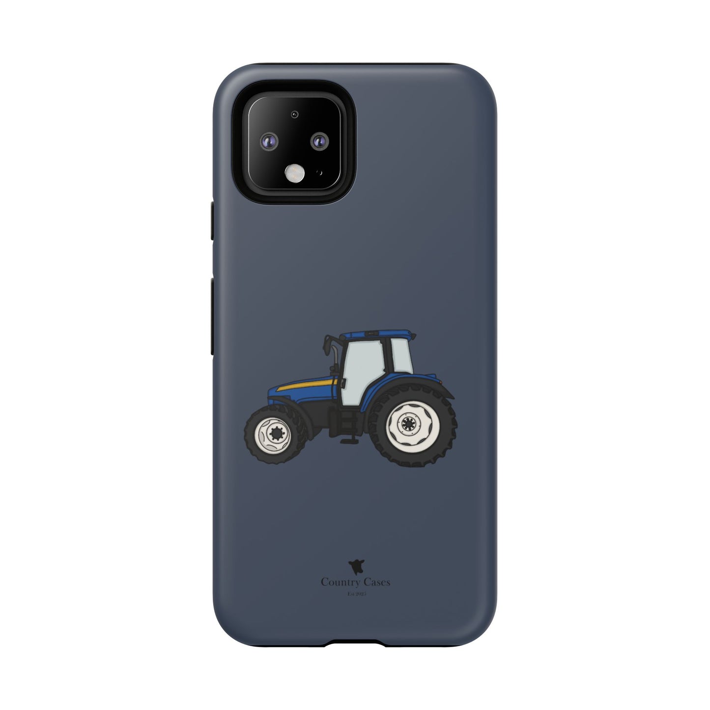 Android blue tractor case