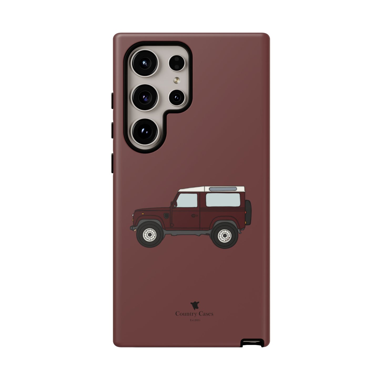 Android berry red landy case