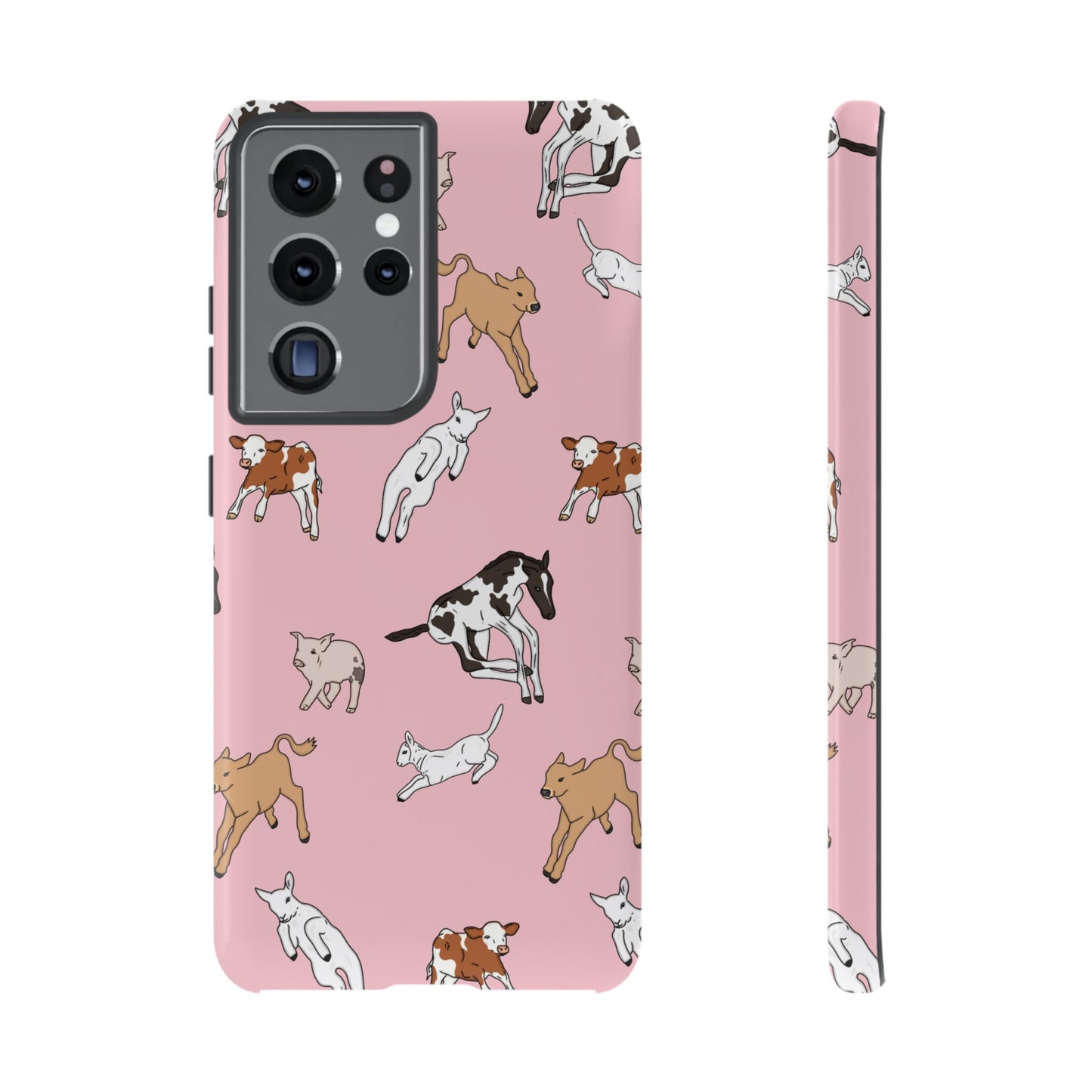 Android Farmyard Friends Pink Case