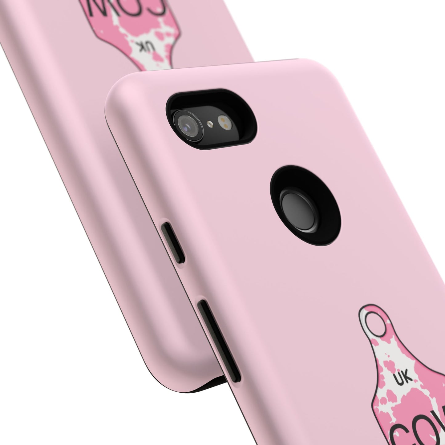 Android pink ear tag case