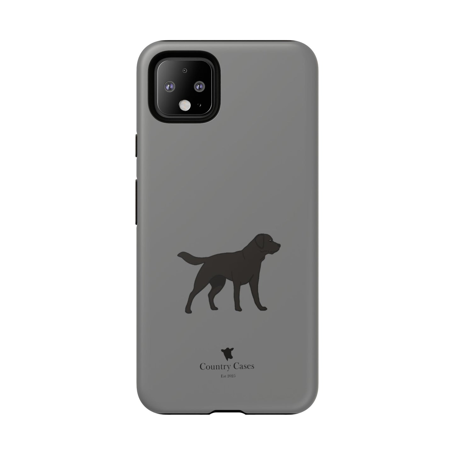 Android black Labrador case
