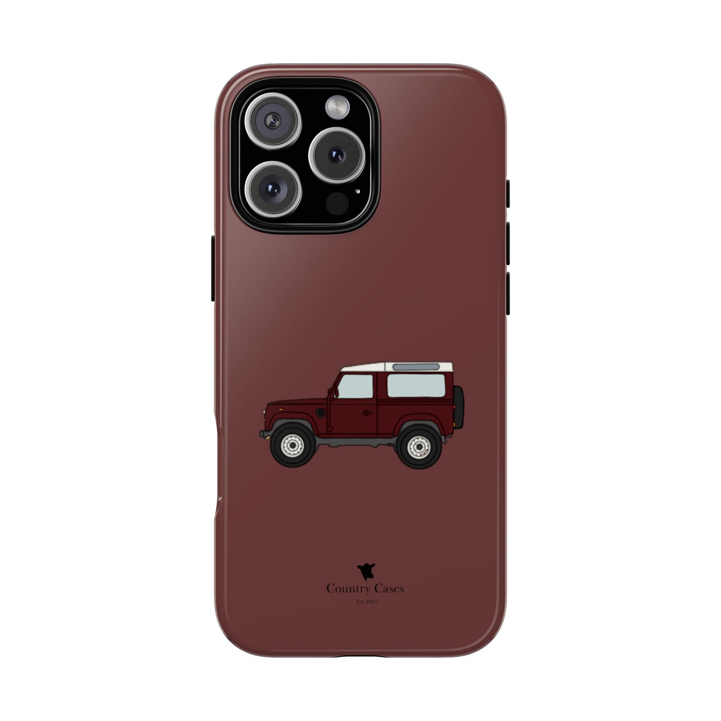 Berry red landy case