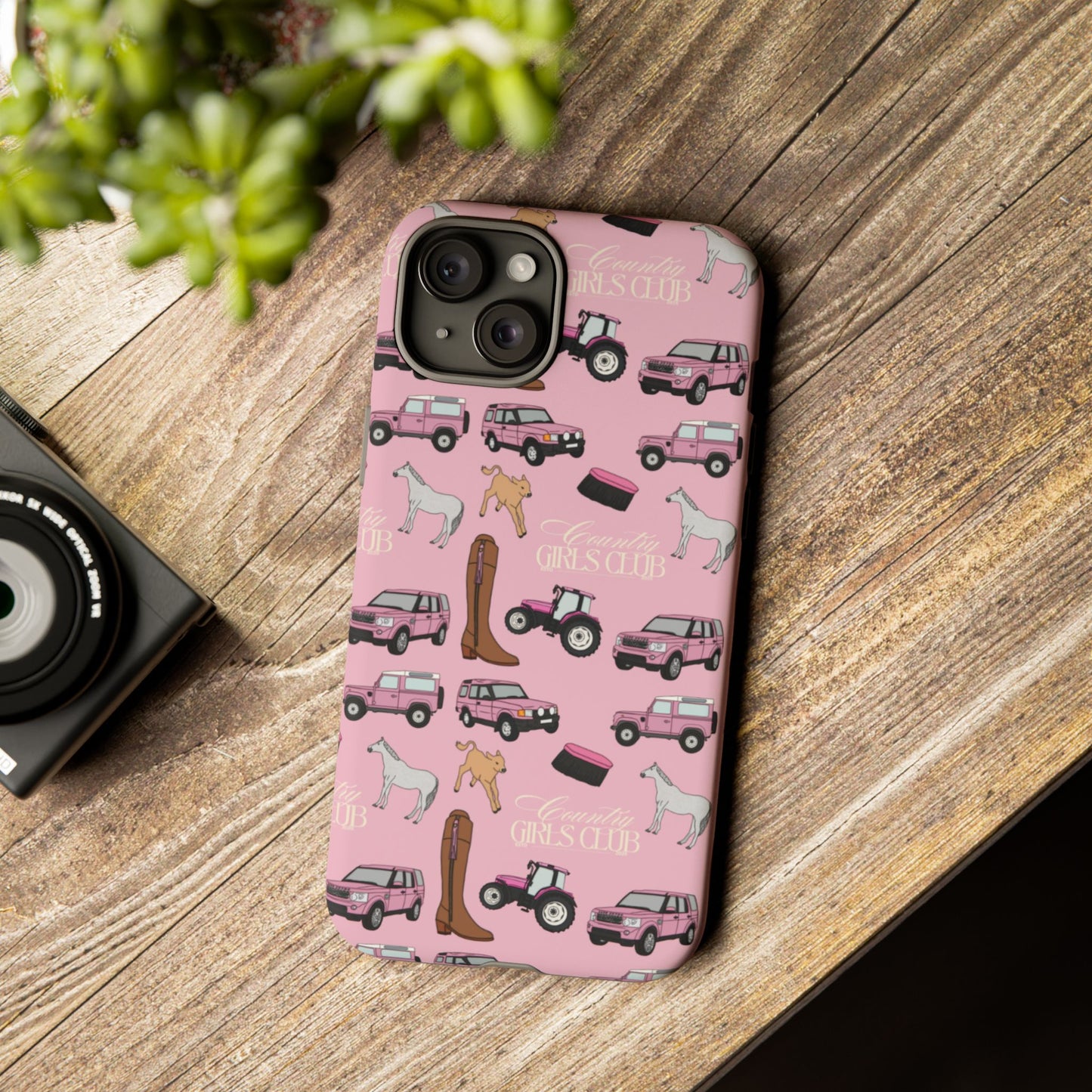 Country Girls Club Pink Case