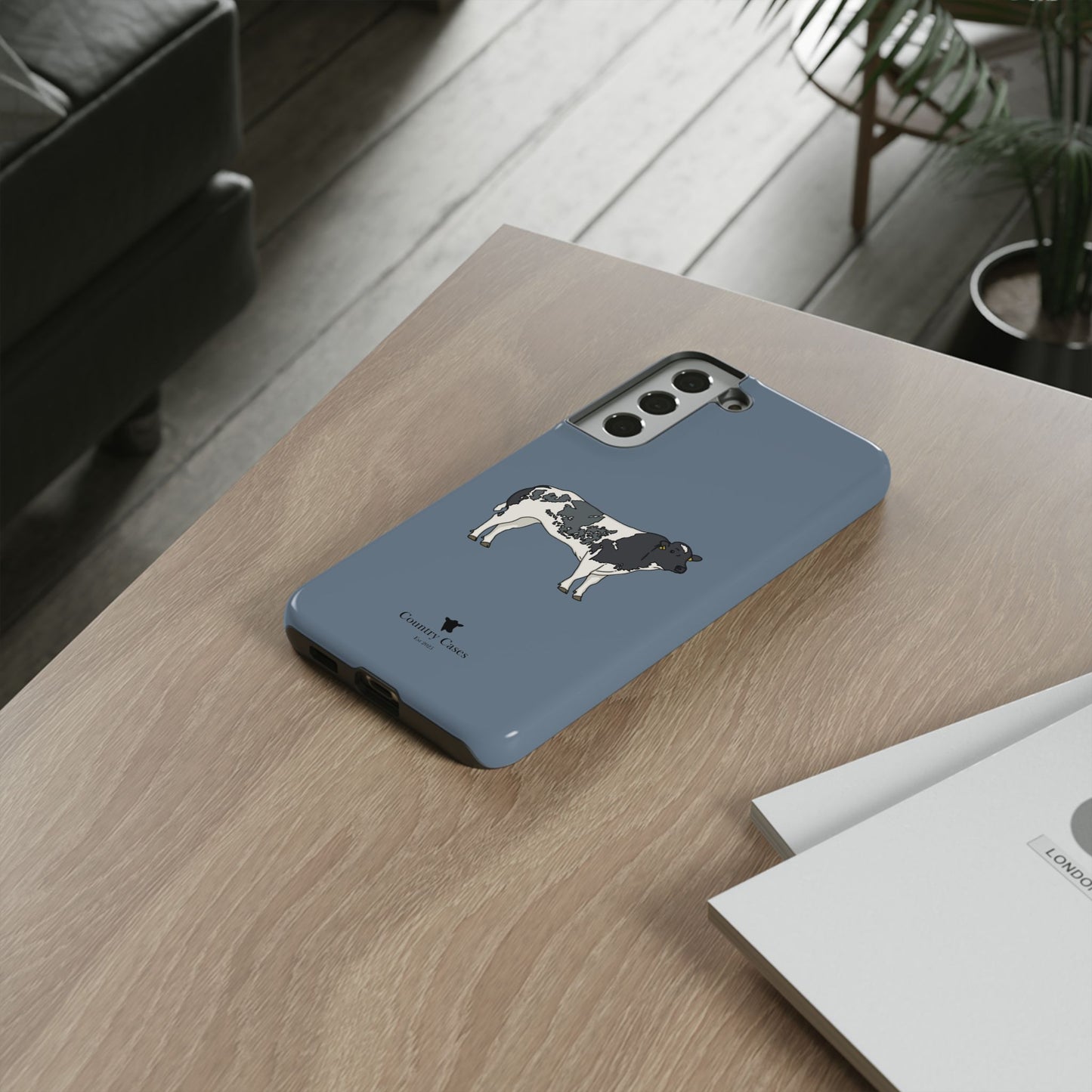 Android British blue case