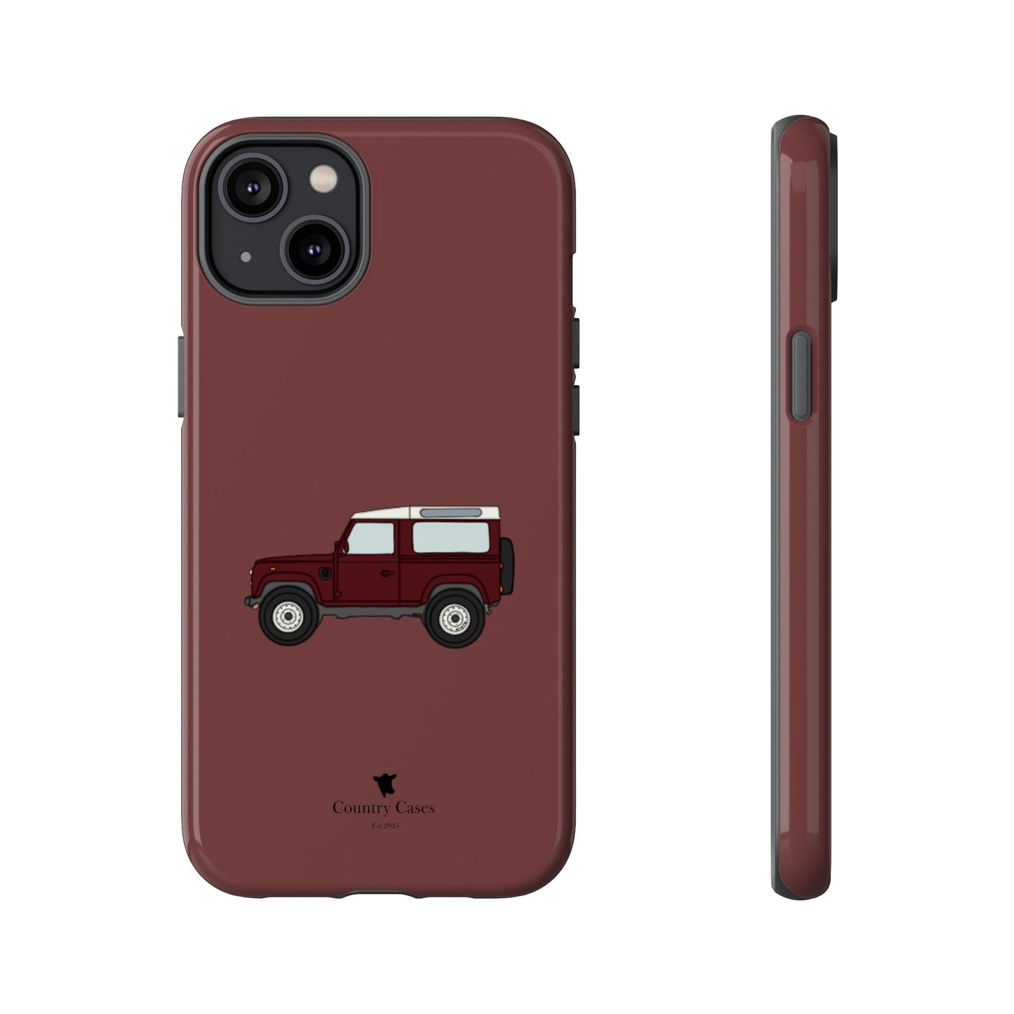 Berry red landy case