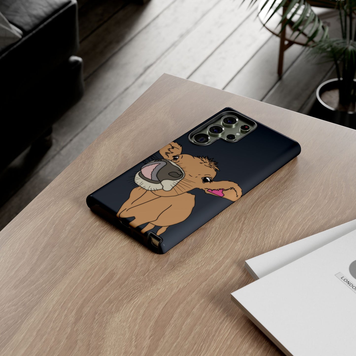 Navy jersey android case
