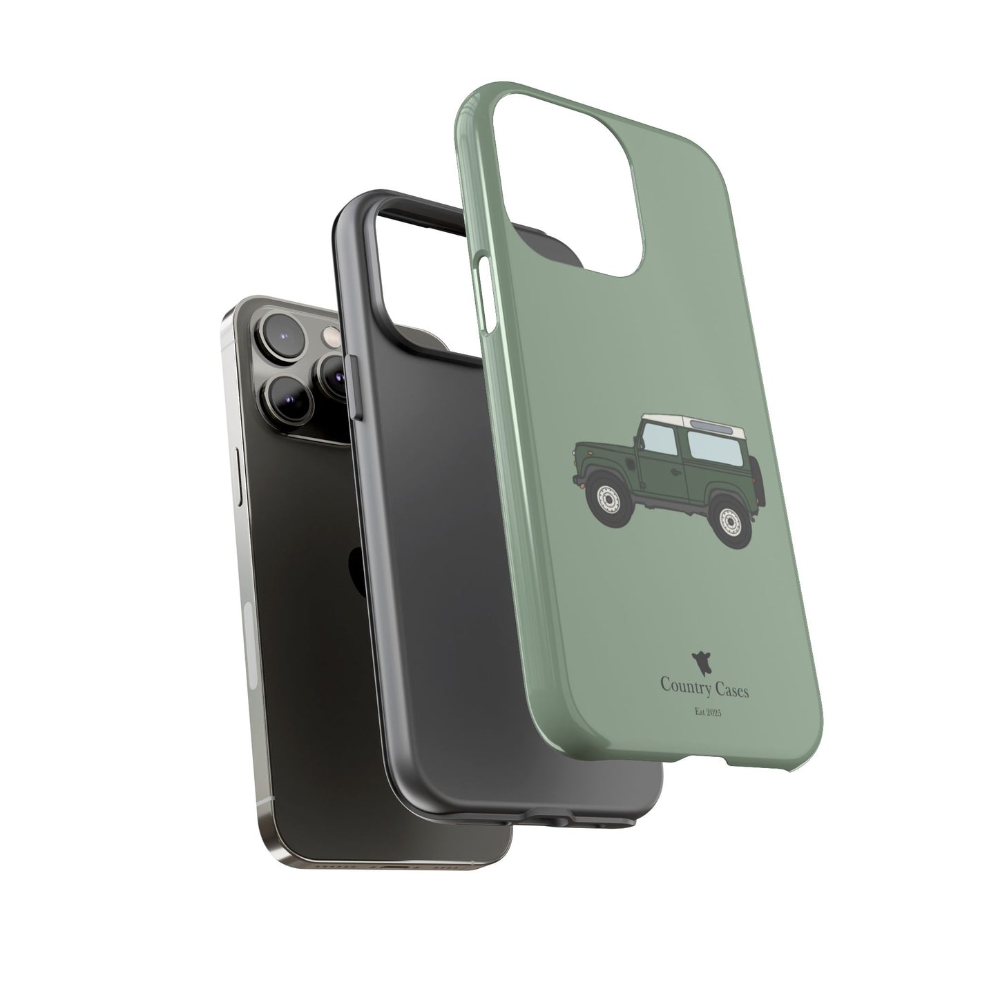 Green landy phone case