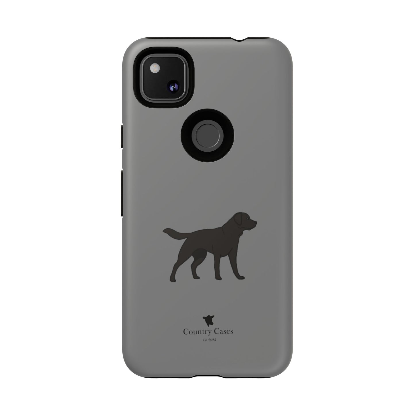 Android black Labrador case