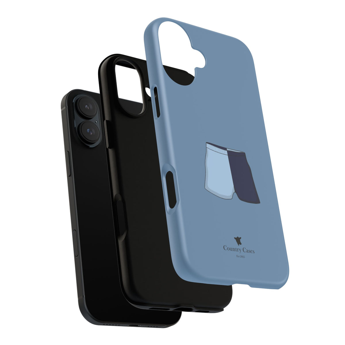 Blue Shorts Case