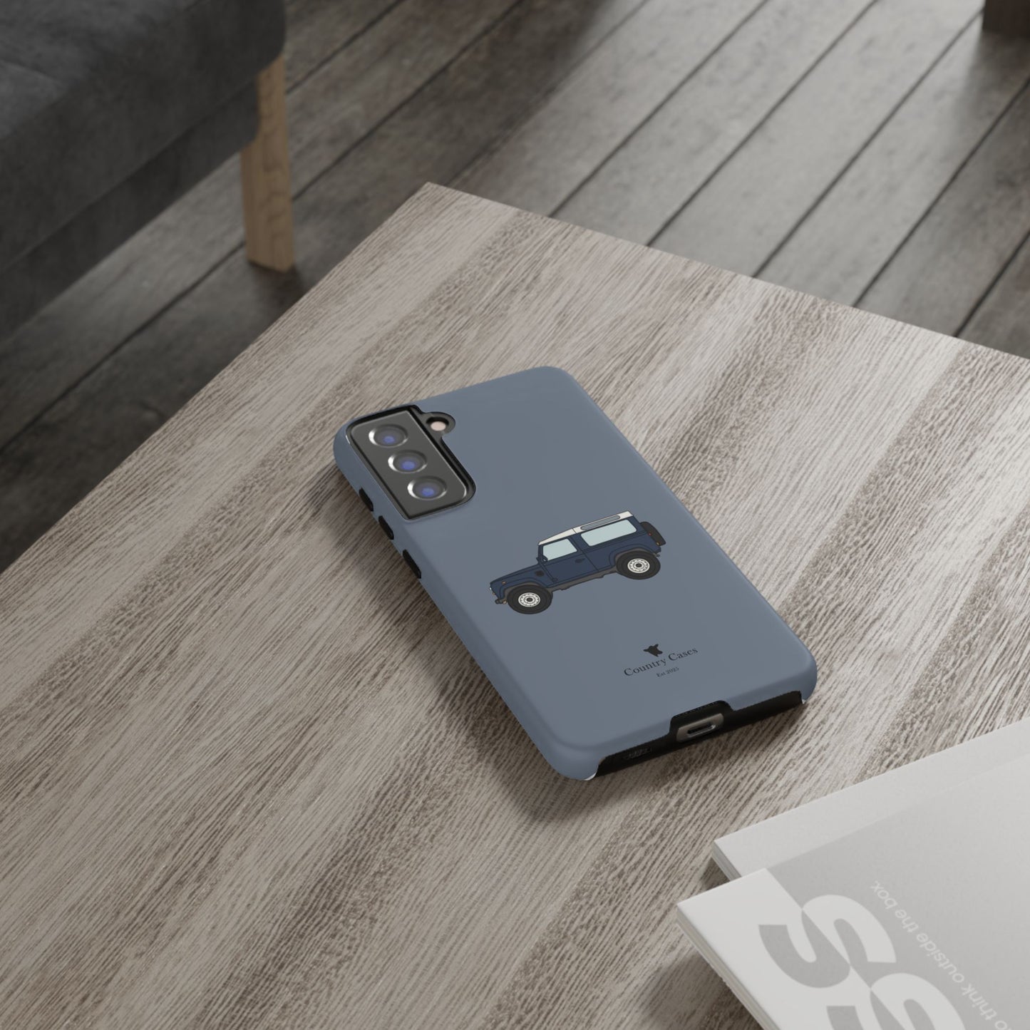 Android blue landy phone case