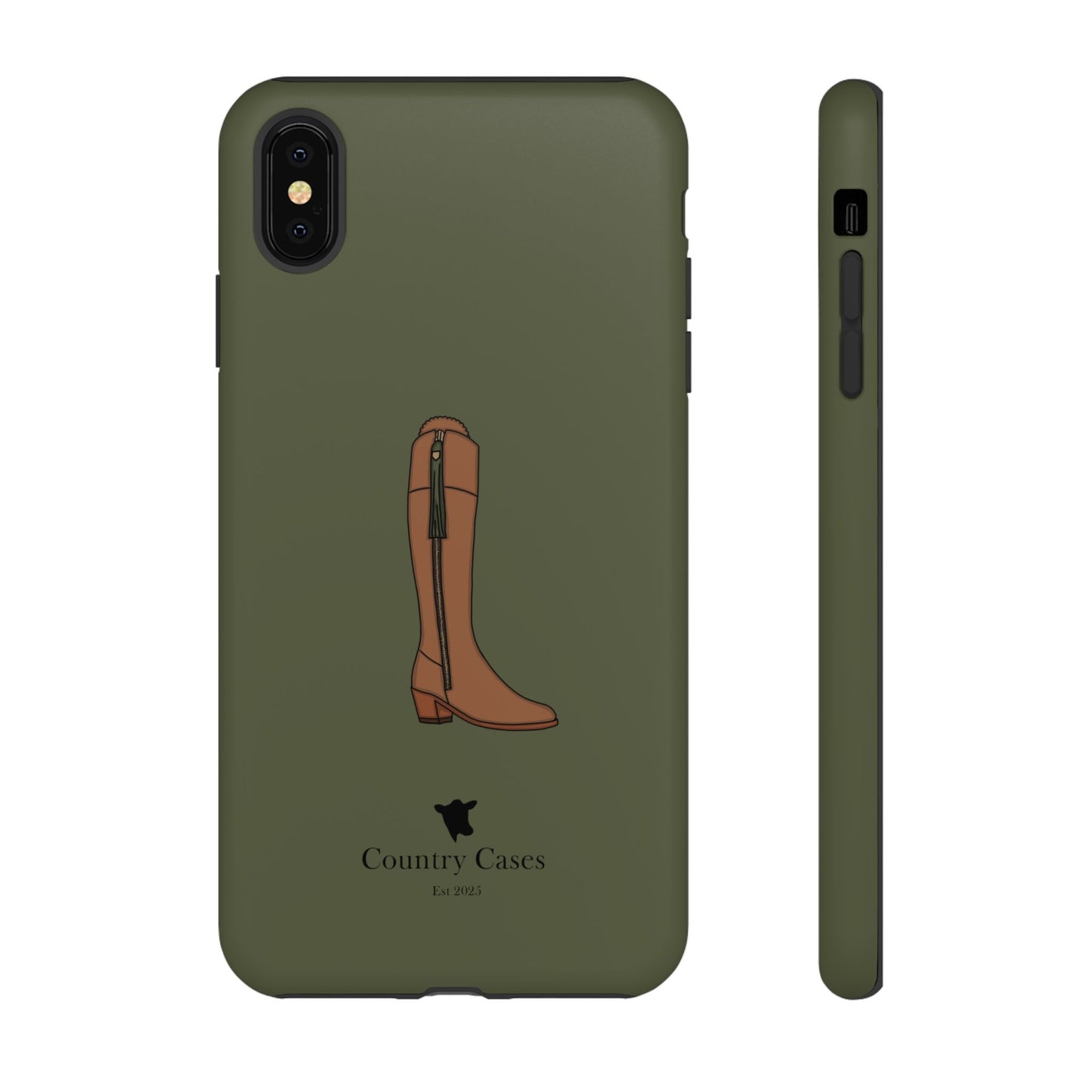 Green country boot case