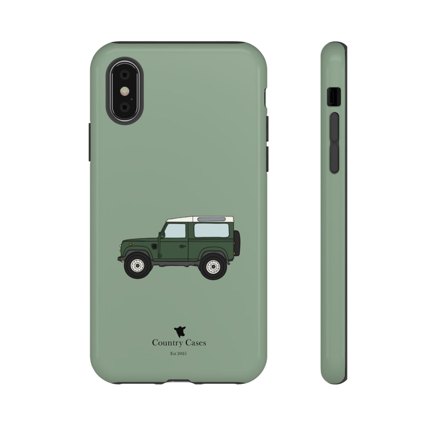 Green landy phone case