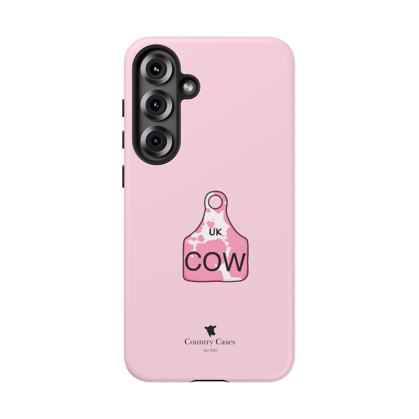 Android pink ear tag case