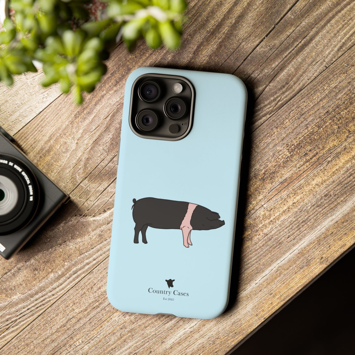 Saddleback Pig Case