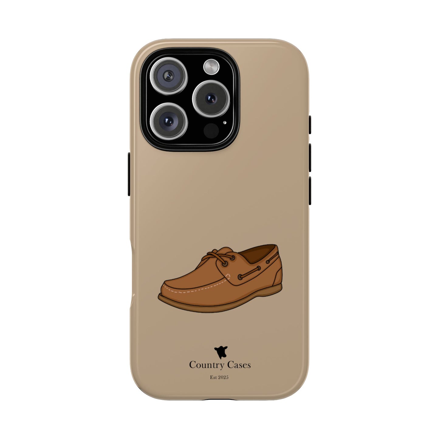 Classic boat shoe phone case
