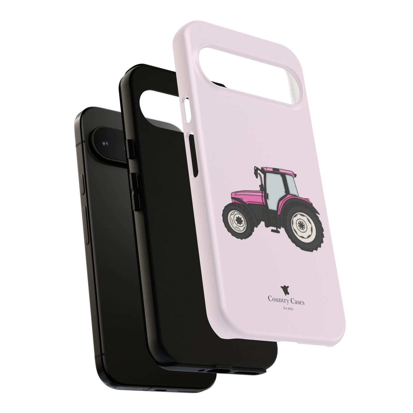 Android pink tractor case