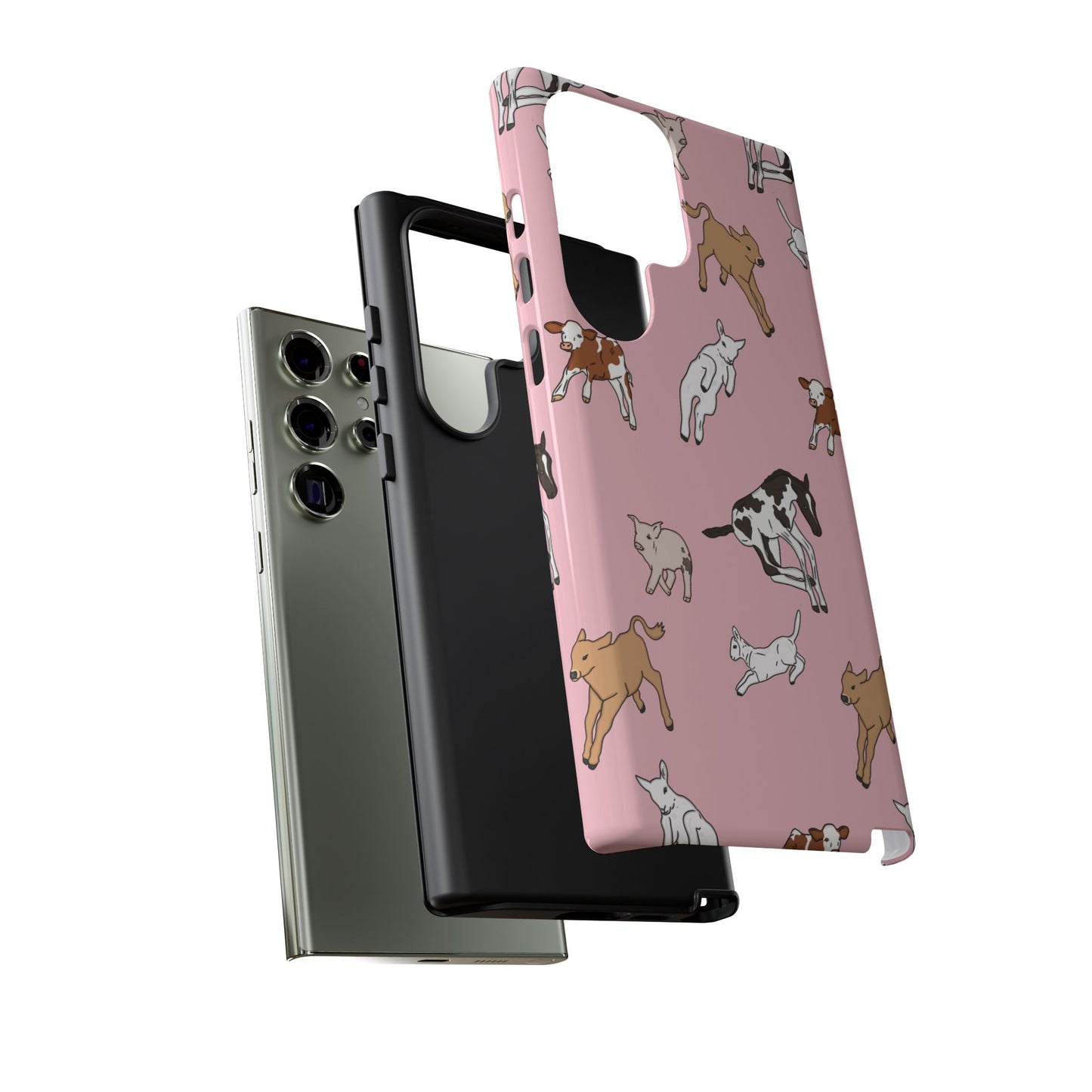 Android Farmyard Friends Pink Case