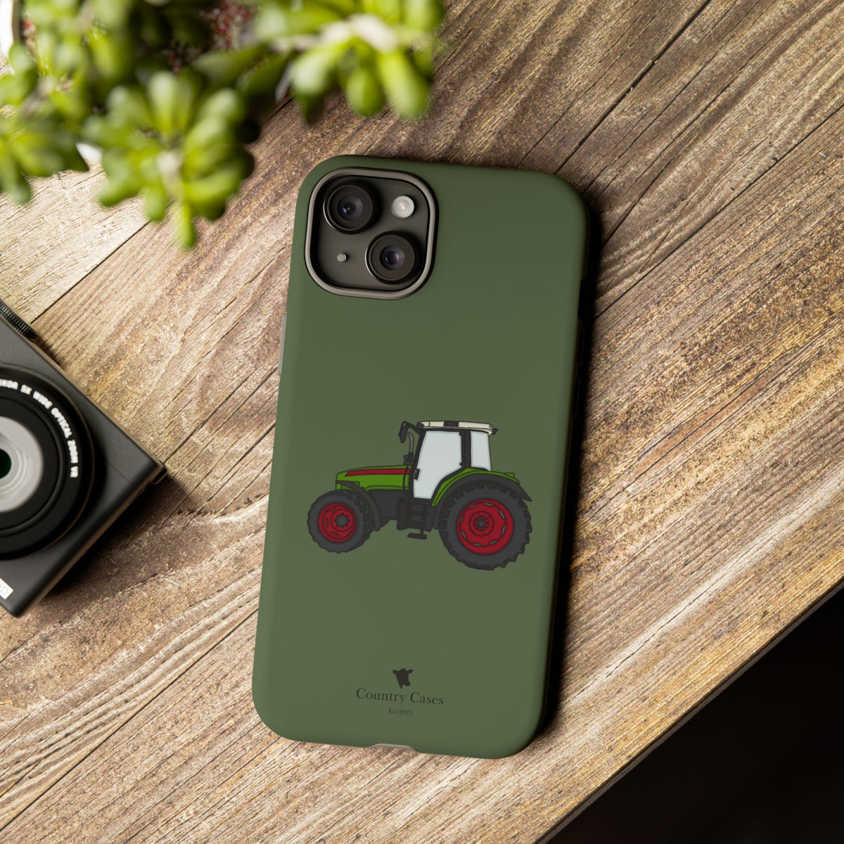 Green Tractor Case