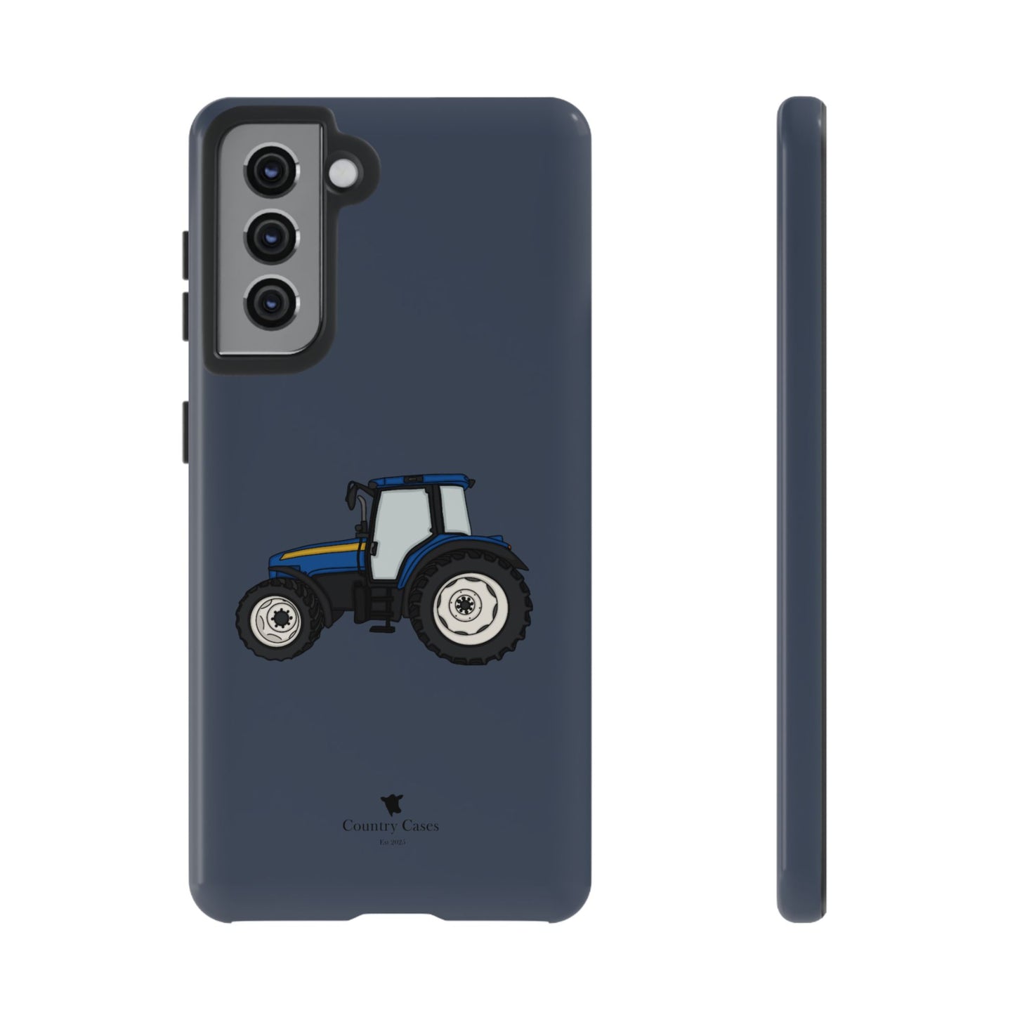 Android blue tractor case