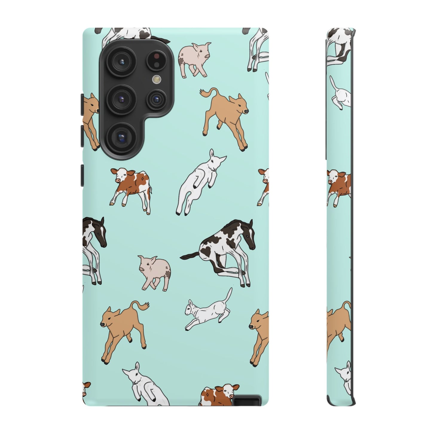Android farmyard Freinds Blue Case