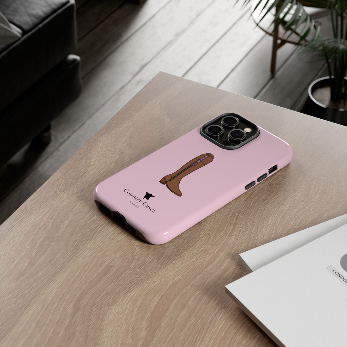 Pink Boot Case