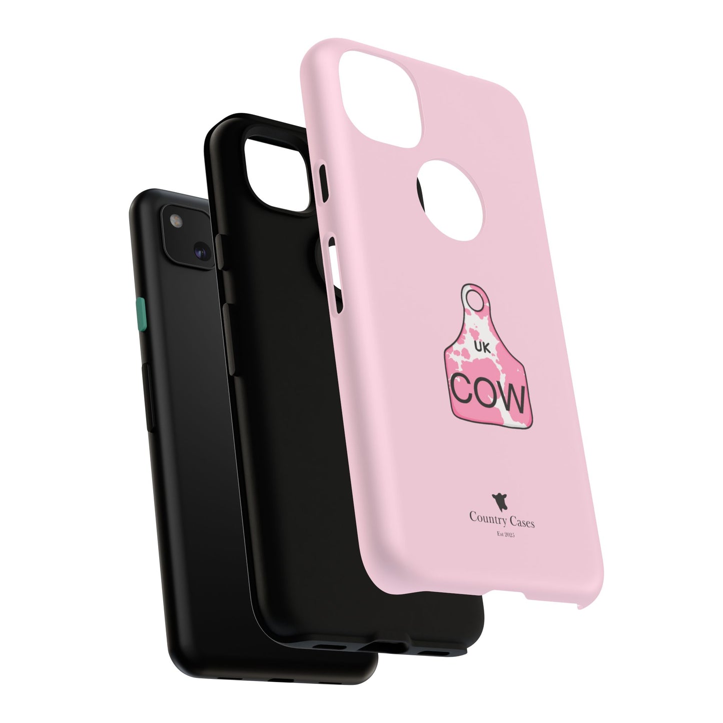 Android pink ear tag case